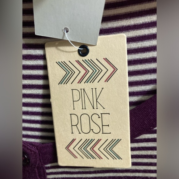 PINK ROSE long sleeve, shirt, size extra large - Picture 4 of 5